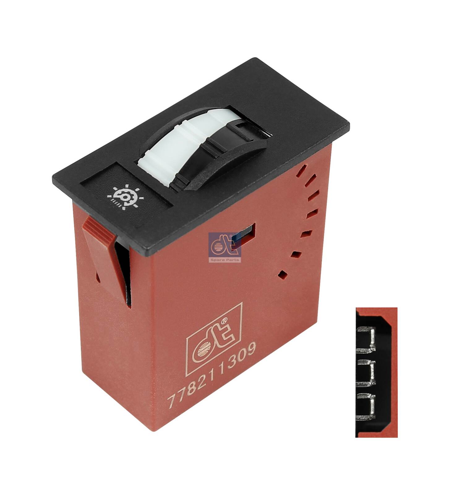 Interruttore, Faro principale - 3.33380 DT Spare Parts