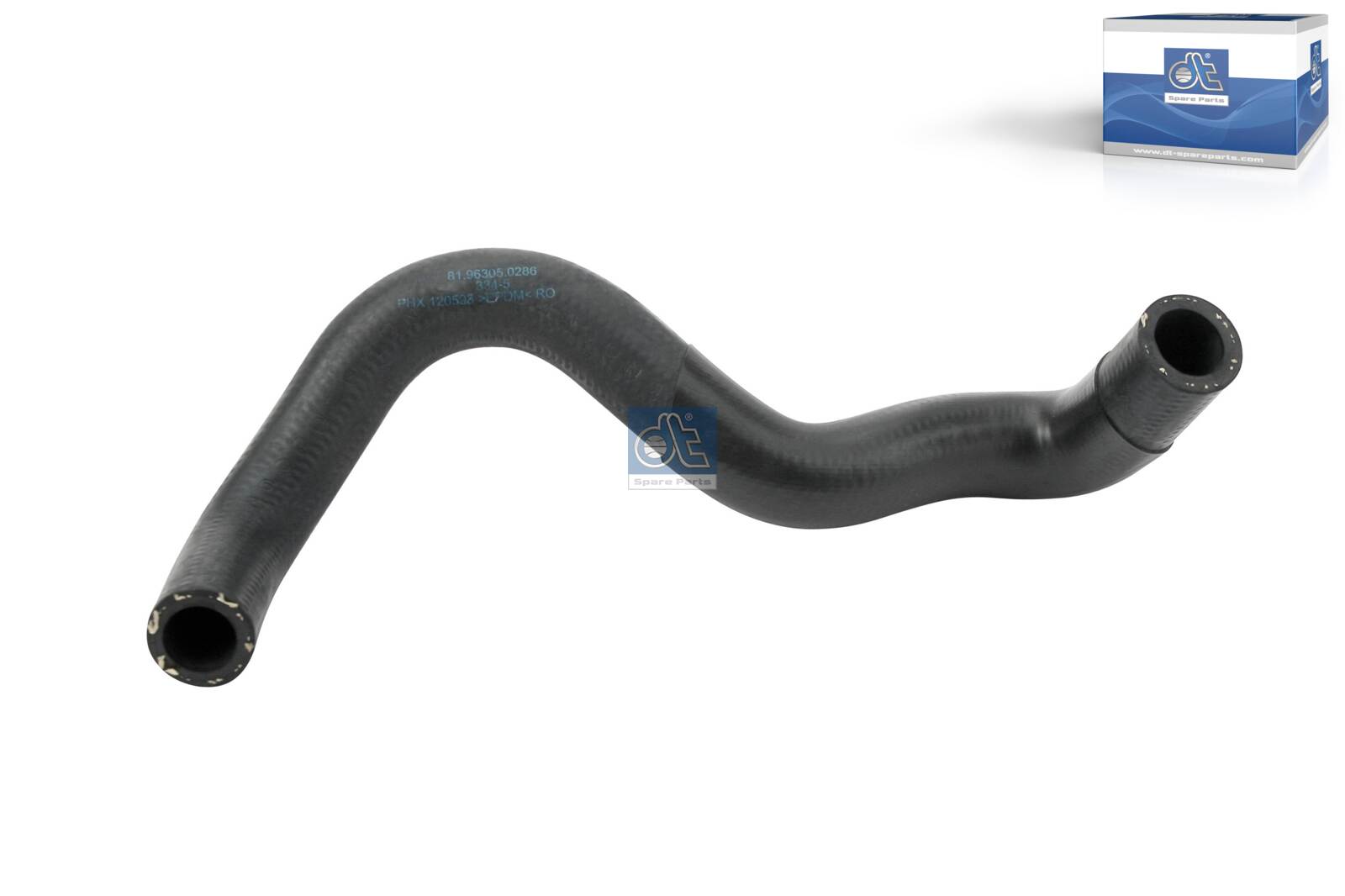 Hose, heat exchange heating - 3.82606 DT Spare Parts
