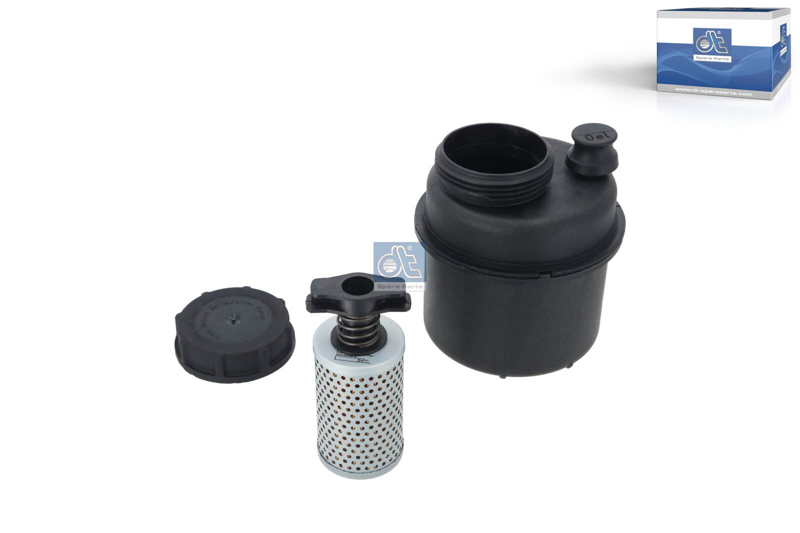 Serbatoio compensazione, Olio sist. idraul.-Servosterzo - 4.61029 DT Spare Parts
