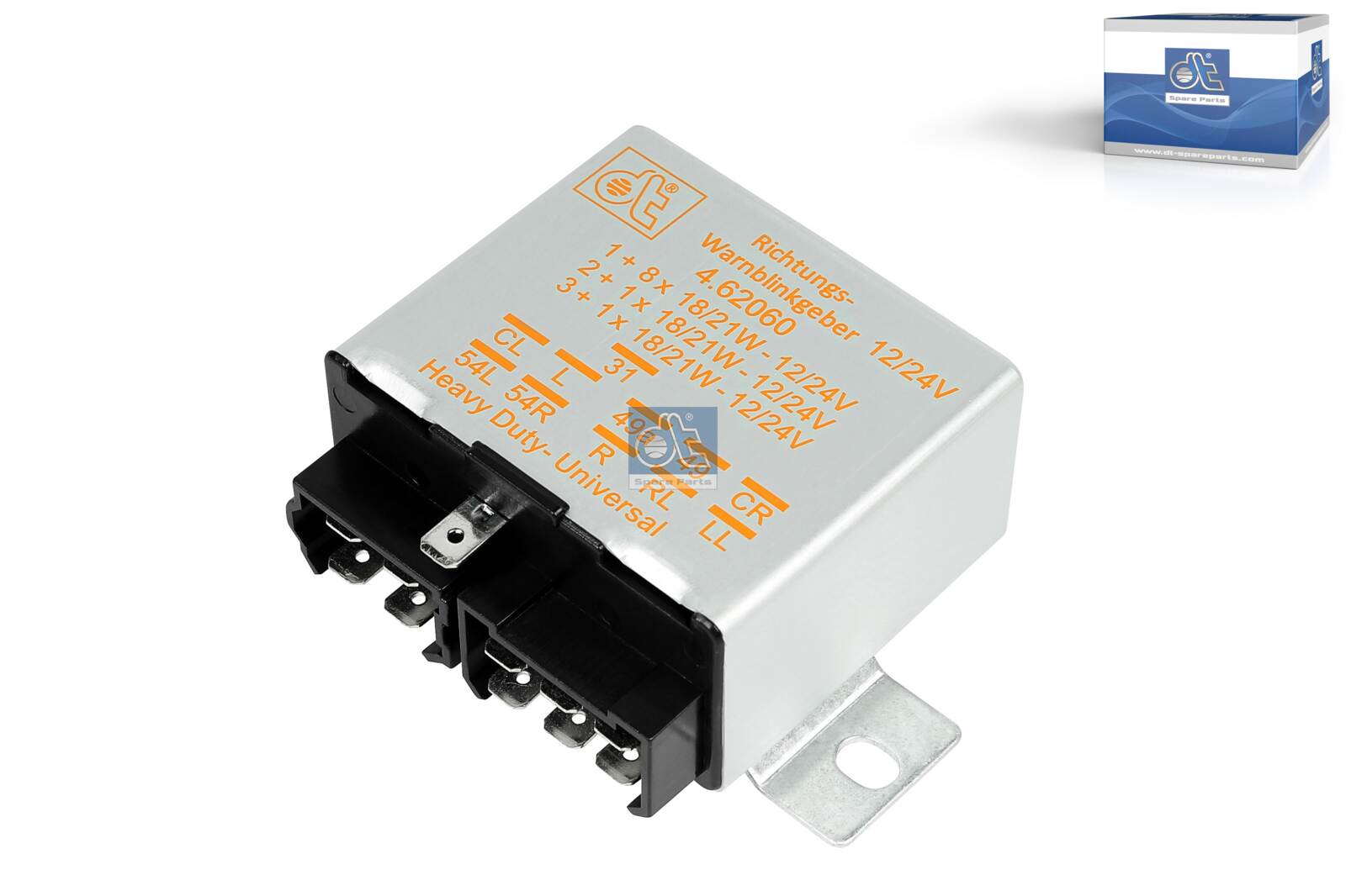 Hazard Lights Relay - 4.62060 DT Spare Parts