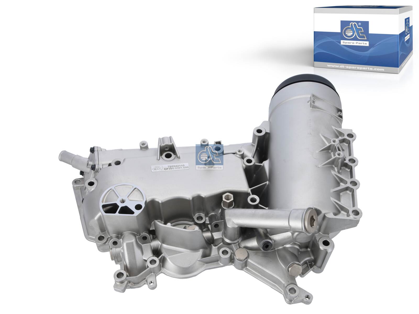 Cassetta convogliatore aria, Radiatore olio - 4.69699 DT Spare Parts