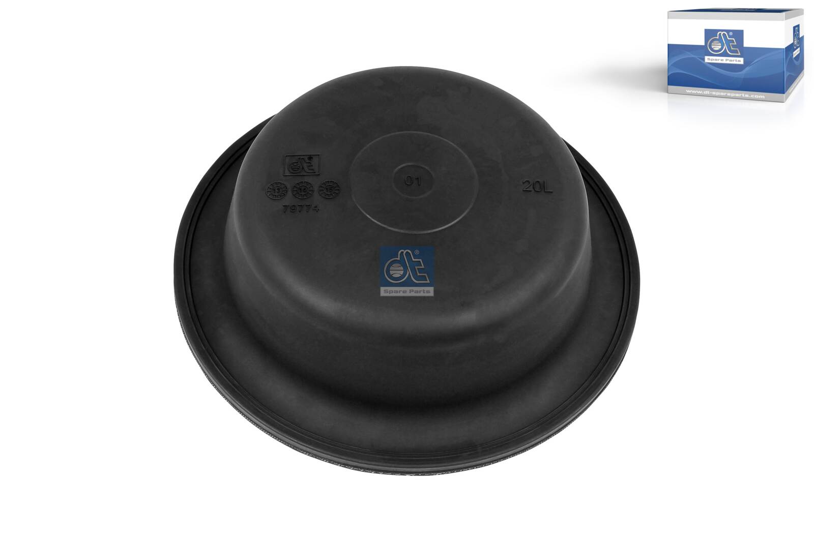 Diaphragm, diaphragm brake cylinder - 4.80159 DT Spare Parts