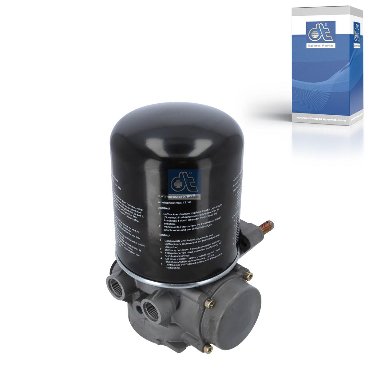 Essiccatore aria, Imp. aria compressa - 6.63008 DT Spare Parts