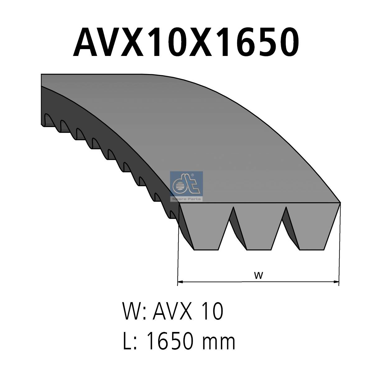 V-Belt Set - 3.34438 DT Spare Parts