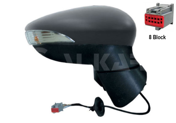 Specchio retrovisore esterno - 6116394 ALKAR