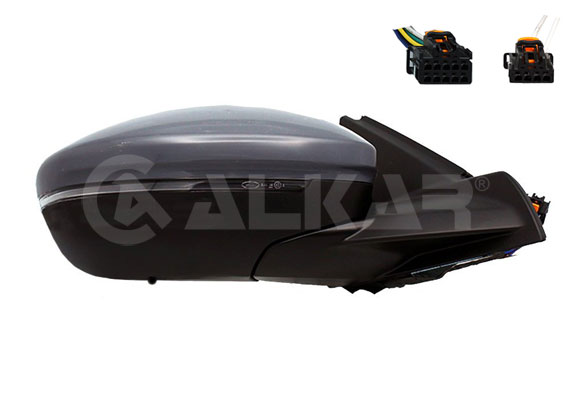 Specchio retrovisore esterno - 6140312 ALKAR