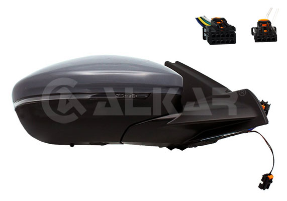 Specchio retrovisore esterno - 6144312 ALKAR