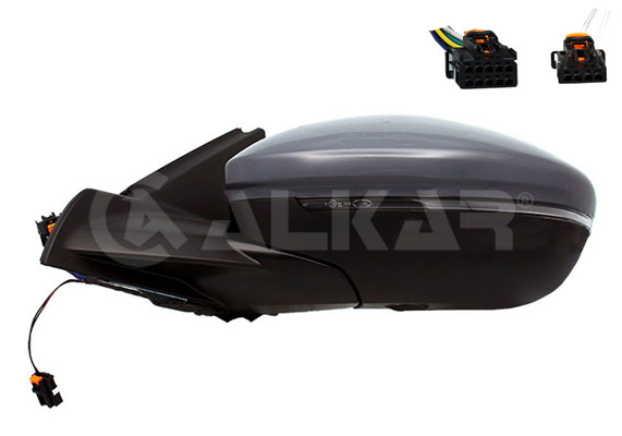 Specchio retrovisore esterno - 6147312 ALKAR