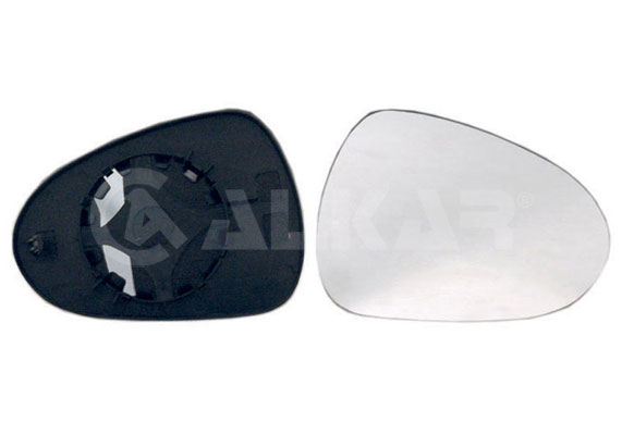 Mirror Glass, outside mirror - 6402855 ALKAR