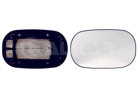 Mirror Glass, outside mirror - 6432387 ALKAR