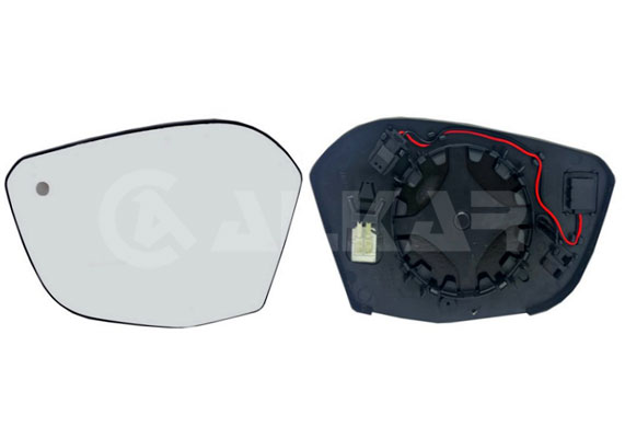 Mirror Glass, outside mirror - 6438127 ALKAR