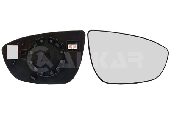Mirror Glass, outside mirror - 6442786 ALKAR