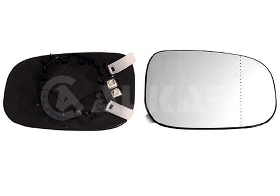 Mirror Glass, outside mirror - 6472599 ALKAR