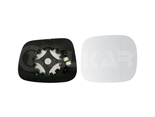 Mirror Glass, outside mirror - 6472658 ALKAR