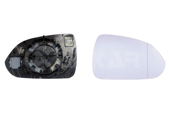 Mirror Glass, outside mirror - 6472699 ALKAR