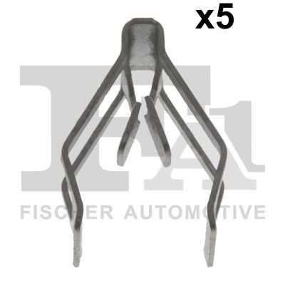 Clip, Fregio/Modanatura protettiva - 11-40124.5 FA1