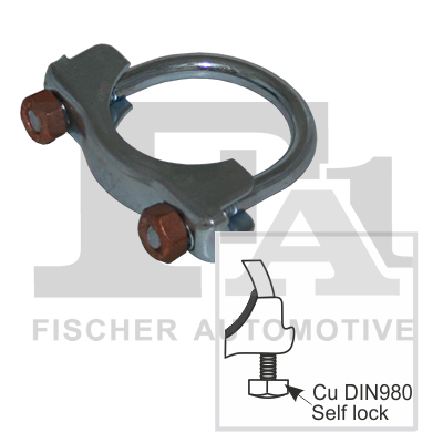 Connettore tubi, Imp. gas scarico - 921-952 FA1
