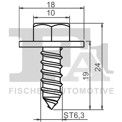 Screw - 11-70003.10 FA1
