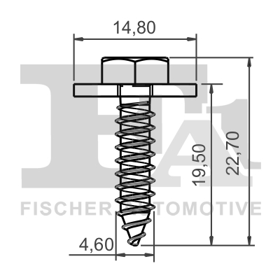 Болт - 12-70002.10 FA1