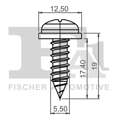 Болт - 12-70011.5 FA1