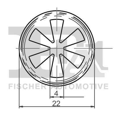 Clip, trim/protective strip - 13-40025.5 FA1