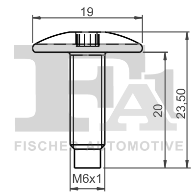 Screw - 21-70003.5 FA1