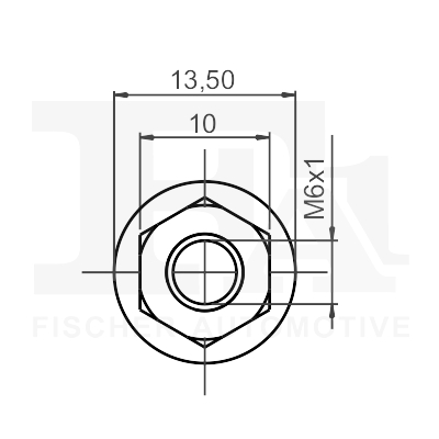 Mutter - 21-70006.5 FA1