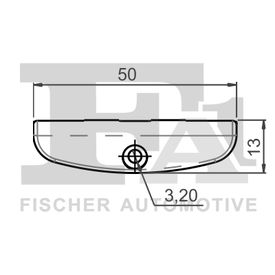 Clip, trim/protective strip - 22-40038.5 FA1