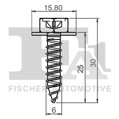 Болт - 77-70001.10 FA1