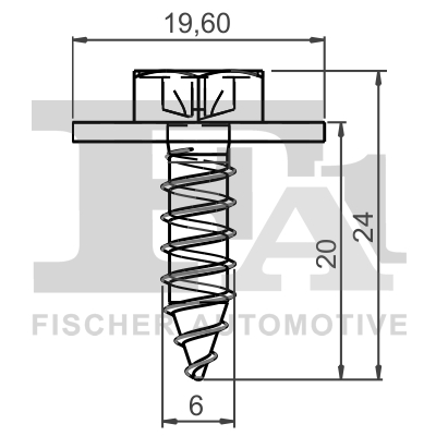 Болт - 77-70002.5 FA1