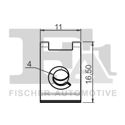 Sheet Metal Nut - 99-10096.5 FA1