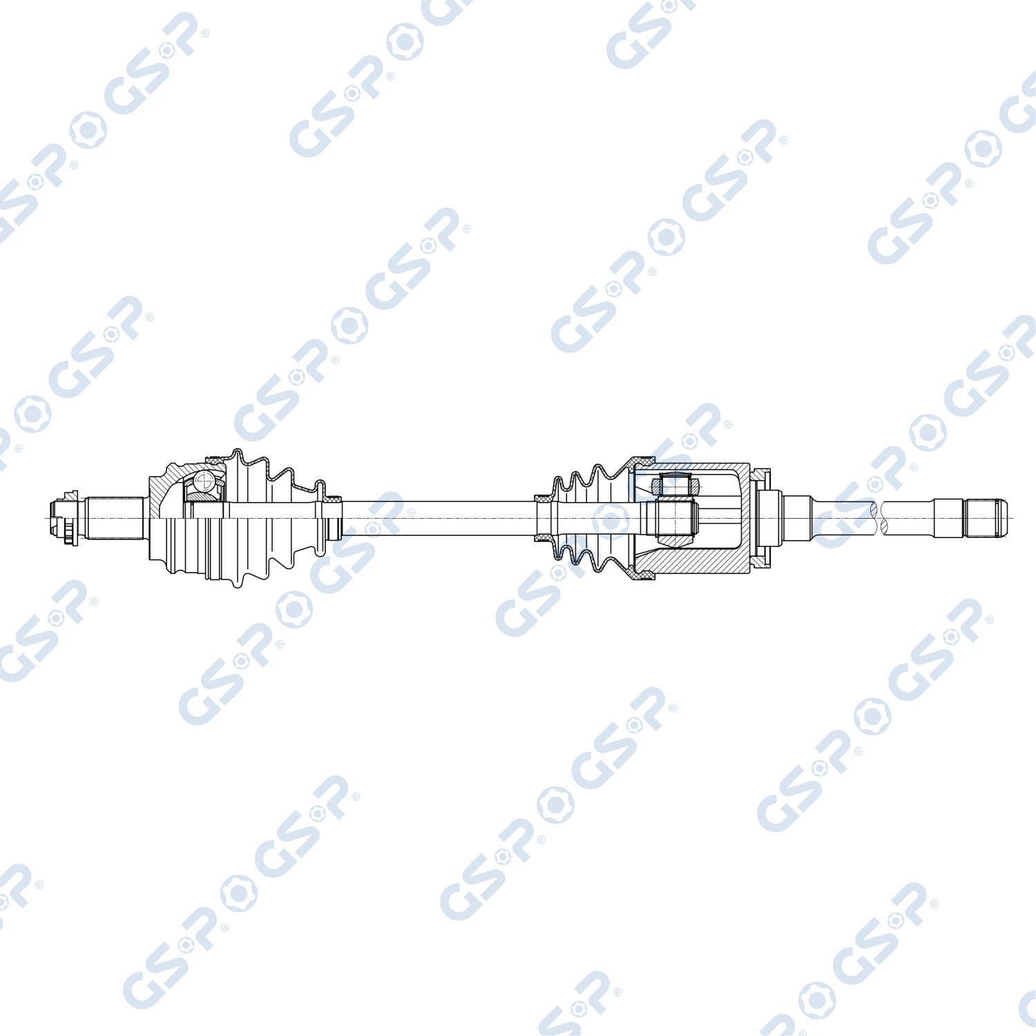 Drive Shaft - 205044 GSP