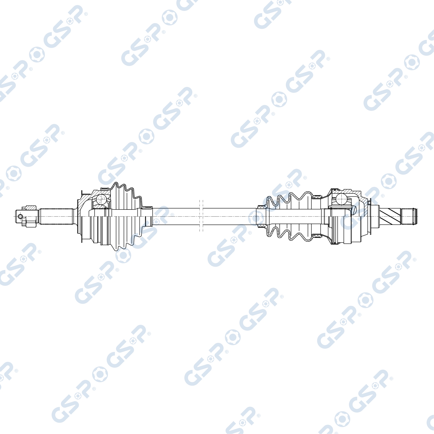 Albero motore/Semiasse - 260019 GSP