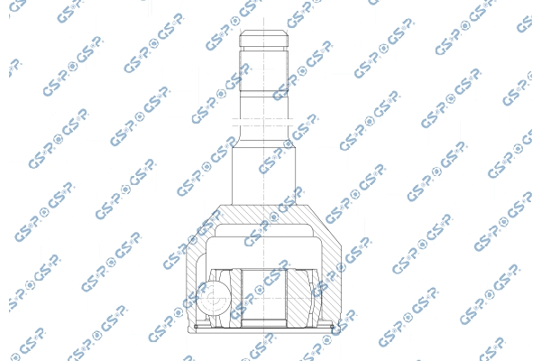 Kit giunti, Semiasse - 602370 GSP