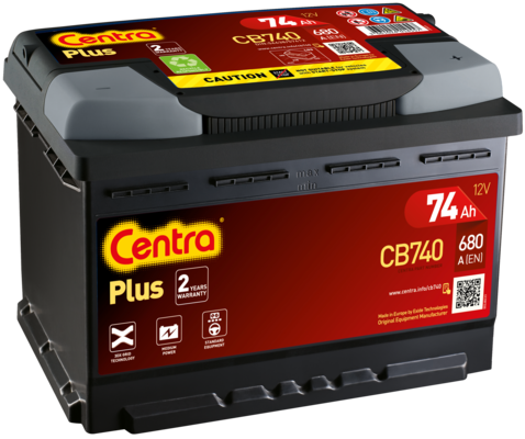 Стартерная аккумуляторная батарея - CB740 CENTRA
