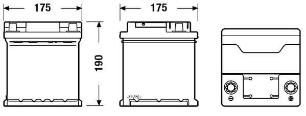 Batteria avviamento - CB440 CENTRA