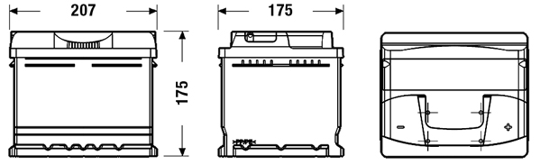 Batteria avviamento - CB442 CENTRA
