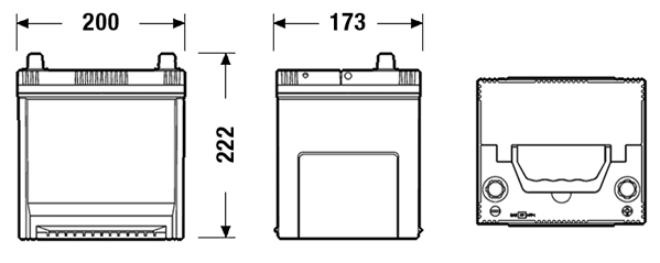 Batteria avviamento - CB504 CENTRA