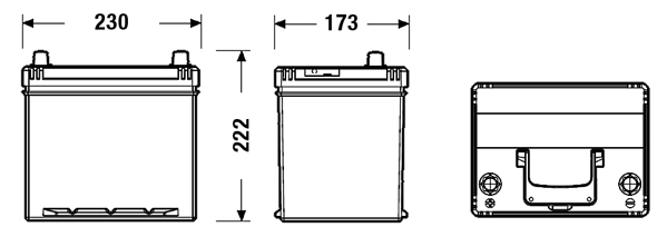 Starterbatterie - CB605 CENTRA