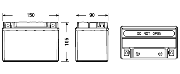 Starterbatterie - CK091 CENTRA