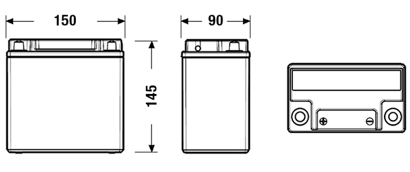 Batteria avviamento - CK151 CENTRA