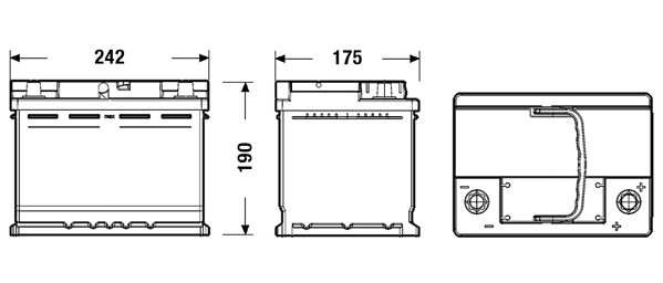 Starterbatterie - CL600 CENTRA