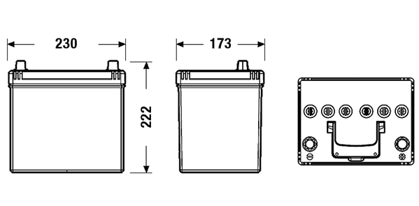 Starterbatterie - CL604 CENTRA