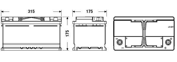 Starterbatterie - CL752 CENTRA