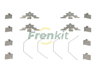 priedų komplektas, diskinių stabdžių trinkelės - 901791 FRENKIT
