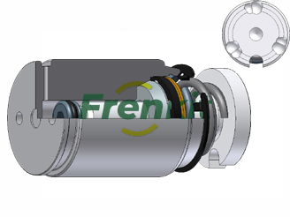 Pistone, Pinza freno - K466601R FRENKIT