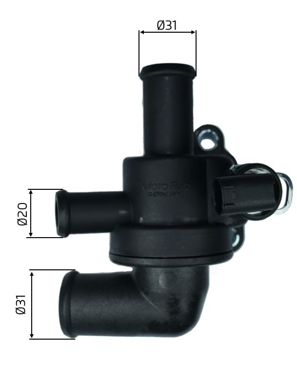 Thermostat, coolant - 679-91K MOTORAD