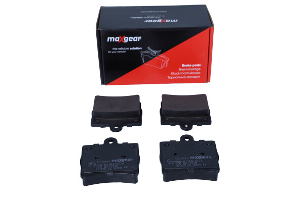 Комплект тормозных колодок, дисковый тормоз - 19-0411 MAXGEAR