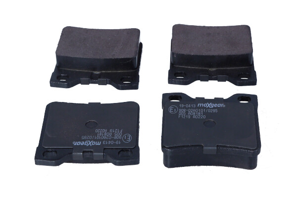 Комплект тормозных колодок, дисковый тормоз - 19-0413 MAXGEAR