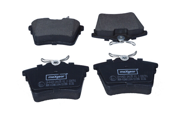 Brake Pad Set, disc brake - 19-0423 MAXGEAR